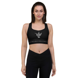 Bra XS Hummingbird Longline Compression Sports Bra