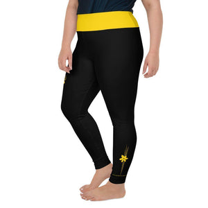 'Bumble Bee" Plus Size Leggings