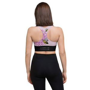 BumbleBee Longline Compression Sports Bra