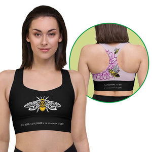 BumbleBee Longline Compression Sports Bra