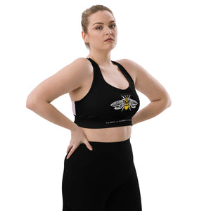 BumbleBee Longline Compression Sports Bra