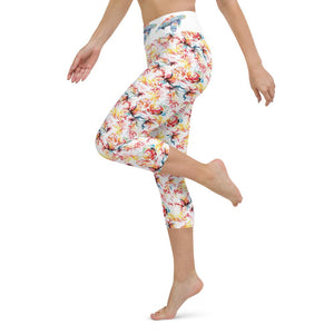 Capri Flow like Water Yoga Capri Leggings
