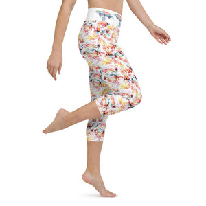 Capri Flow like Water Yoga Capri Leggings