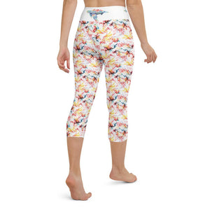 Capri Flow like Water Yoga Capri Leggings