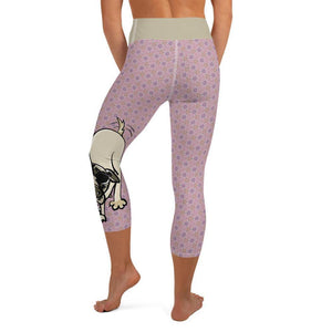 Capri Yoga Leggings - Downward Dog