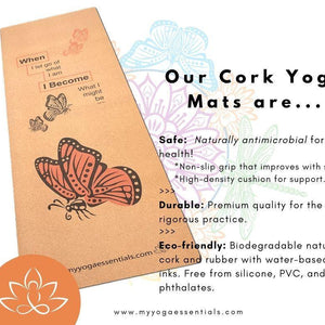 cork Monarch Cork & Natural Rubber Luxury Yoga Mat