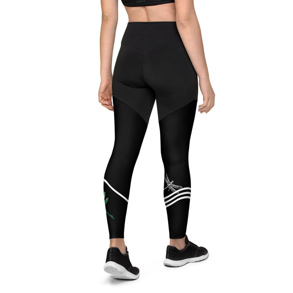 Dragonfly Compression Sports Leggings