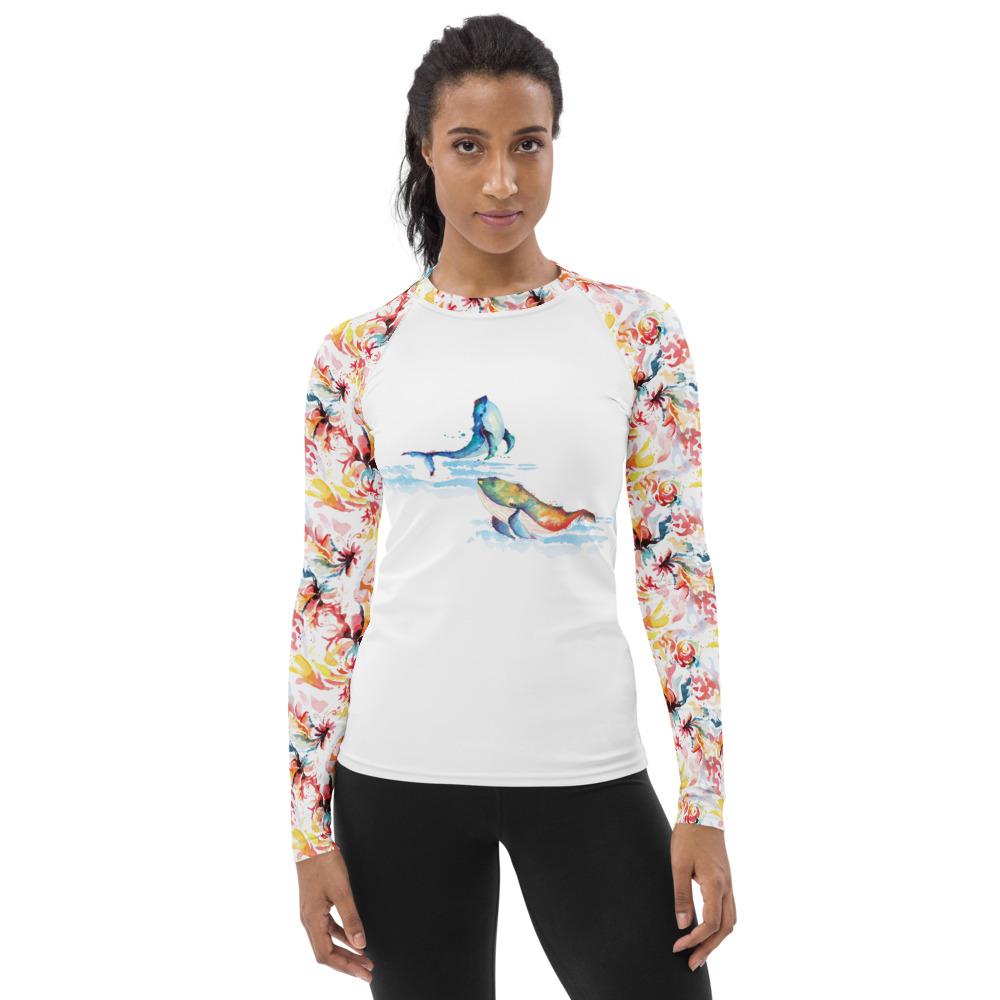 Flow Rider Rash Guard Flow like Water Long Sleeve Rash Guard – My Yoga Essentials