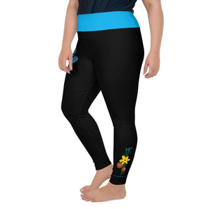 "Hummingbird" Plus Size Leggings