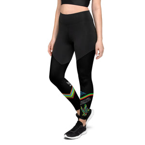 Hummingbird Compression Sports Leggings