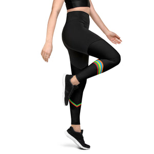 Legging Hummingbird Compression Sports Leggings
