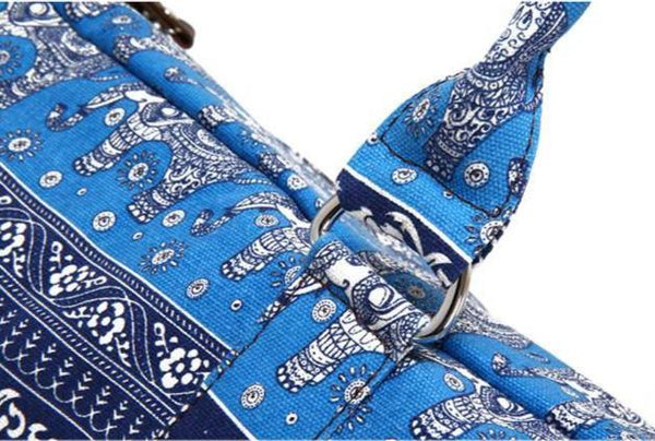 Lg Bags Large Capacity Yoga Mat Bag-Blue Bali