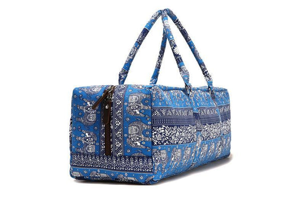 Lg Bags Large Capacity Yoga Mat Bag-Blue Bali