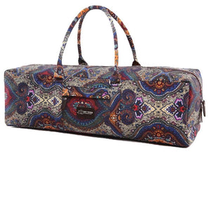 Lg Bags Large Capacity Yoga Mat Bag-Paisley