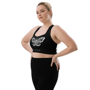 Longline sports bra