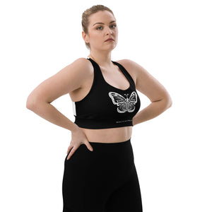 Longline sports bra