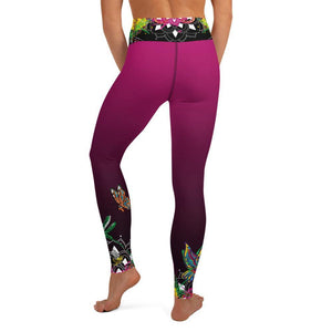Namaste Graffiti Series Yoga Leggings