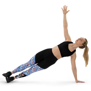Orchid Bloom Compression Style Leggings
