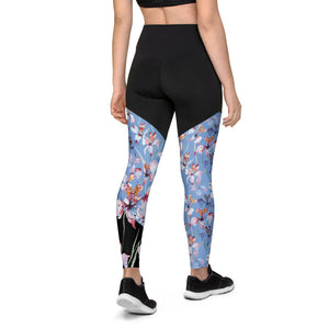 Orchid Bloom Compression Style Leggings