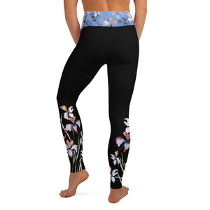 Orchid Bloom Yoga Leggings
