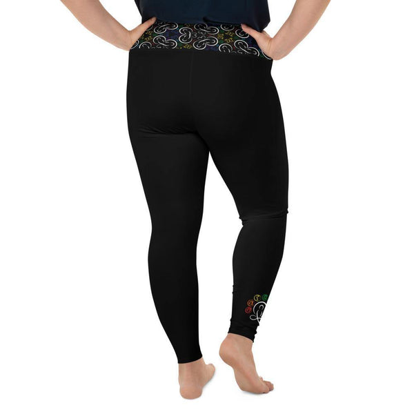 Plus Size Leggings - Kaleidoscope Yogi