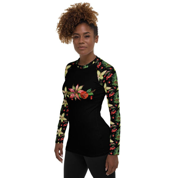 Poinsettia Rash Guard-Limited Edition