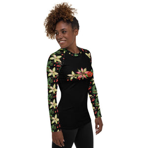 Poinsettia Rash Guard-Limited Edition