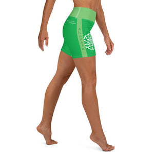 Shorts XS Anahata "Heart Chakra" Yoga Shorts