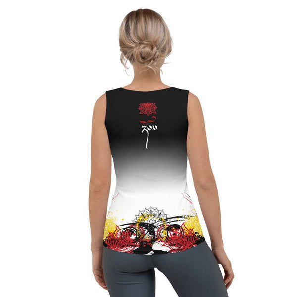 "Strong" Graffiti Series Fitted Tank Top
