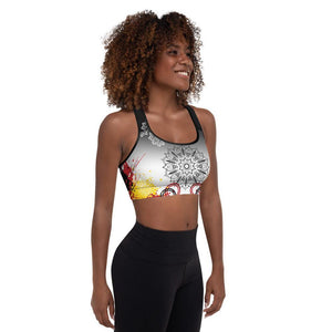 "Strong" Graffiti Series Padded Sports Bra
