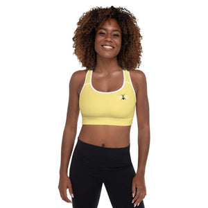 Padded Sports Bra - Bumble Bee