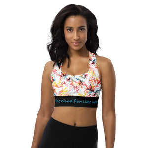 XS Flow like Water Longline compression sports bra