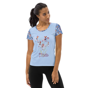 XS Orchid "Bloom" Athletic T