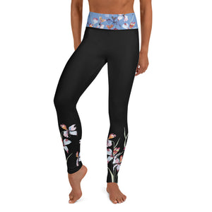 XS Orchid Bloom Yoga Leggings
