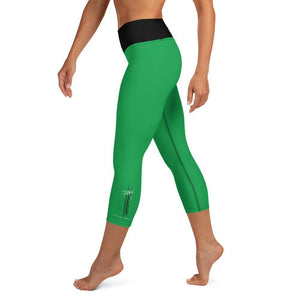Yoga Capri Leggings - Dragonfly