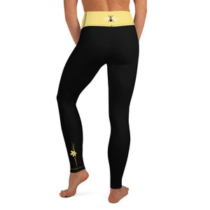 Yoga Leggings - Bumble Bee